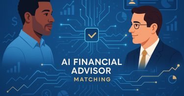 AI financial advisor matching