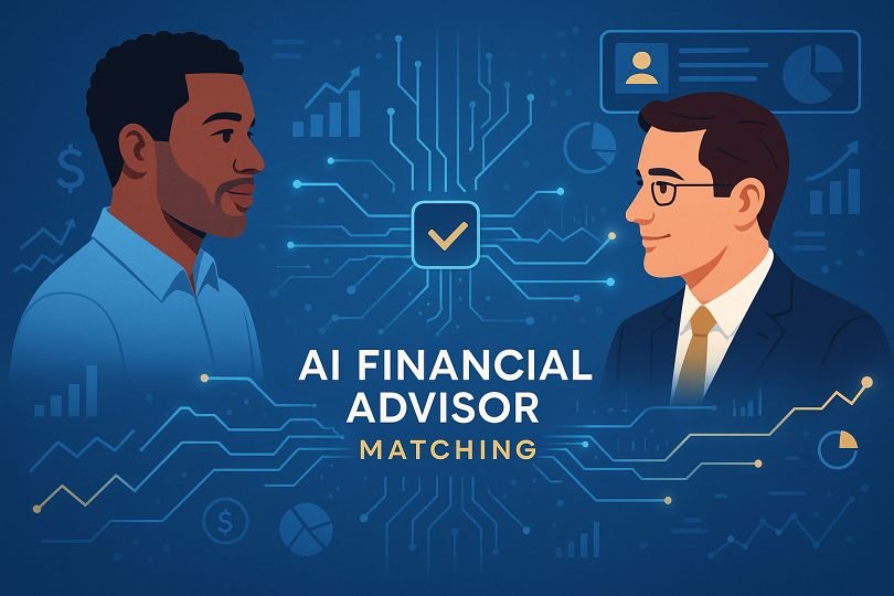 AI financial advisor matching